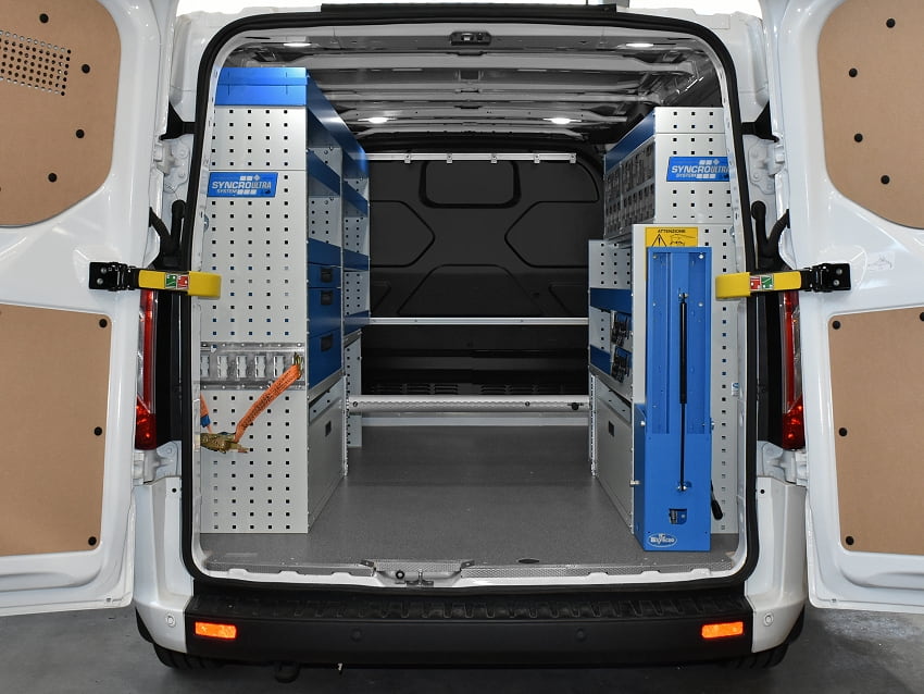 Specialbyggd Ford med Syncro System-utrustning