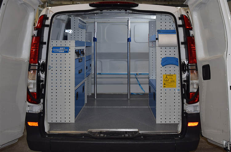 Mercedes Vito med fullt utrustad Syncro System version