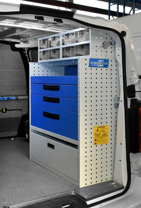 Jumpy utrustad med Syncro Ultra System inredning