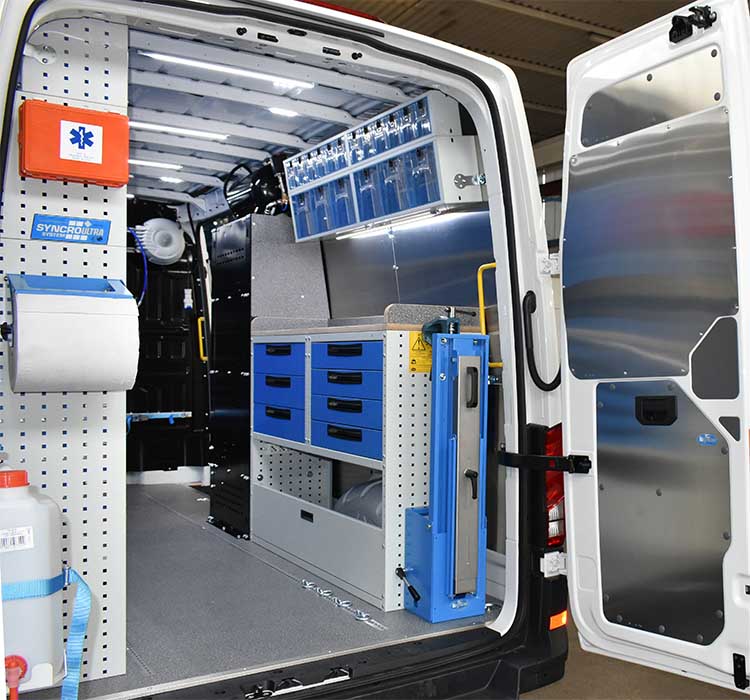 Fiat Talento med karossskydd från Syncro System