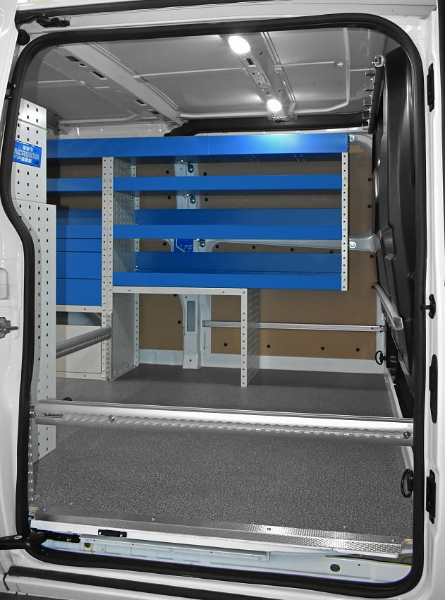 Lastsäkringsstänger på Custom Ford Syncro System