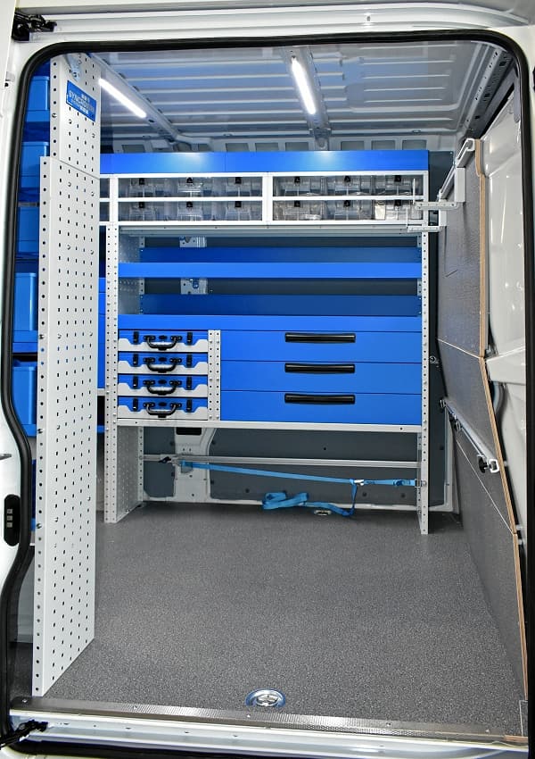 Bagagehållare med spännrem för Boxer Syncro System
