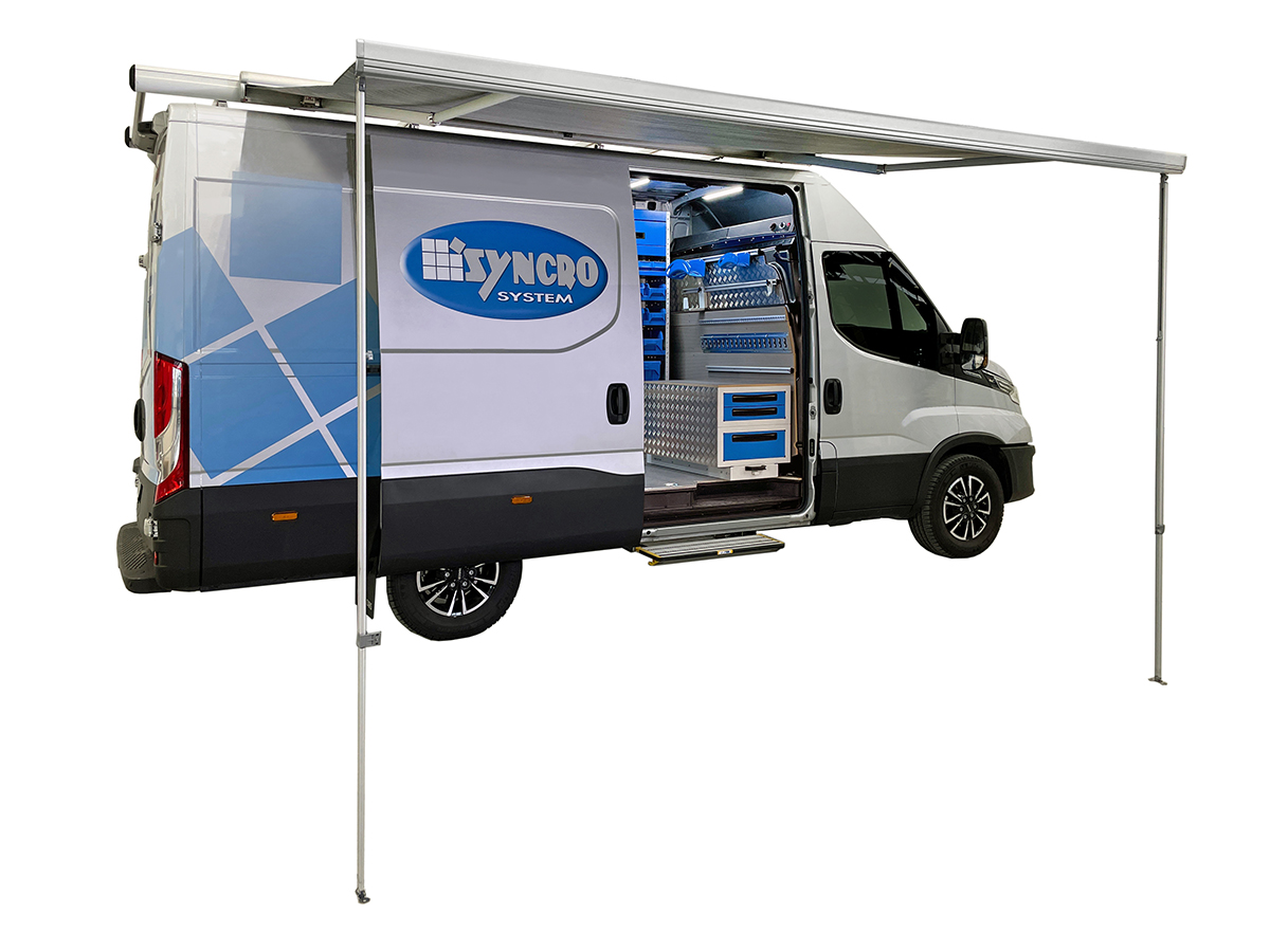 Veranda för skåpbil från Syncro System