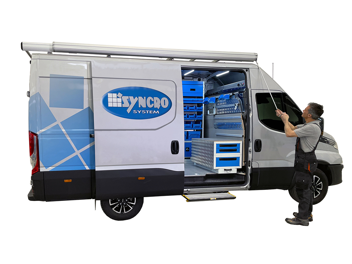 Veranda för skåpbil från Syncro System