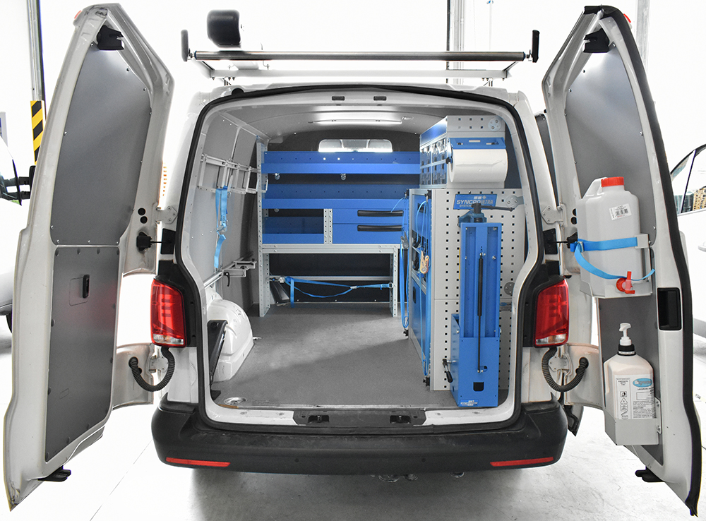 Iveco Daily utrustad med inredning av Syncro System