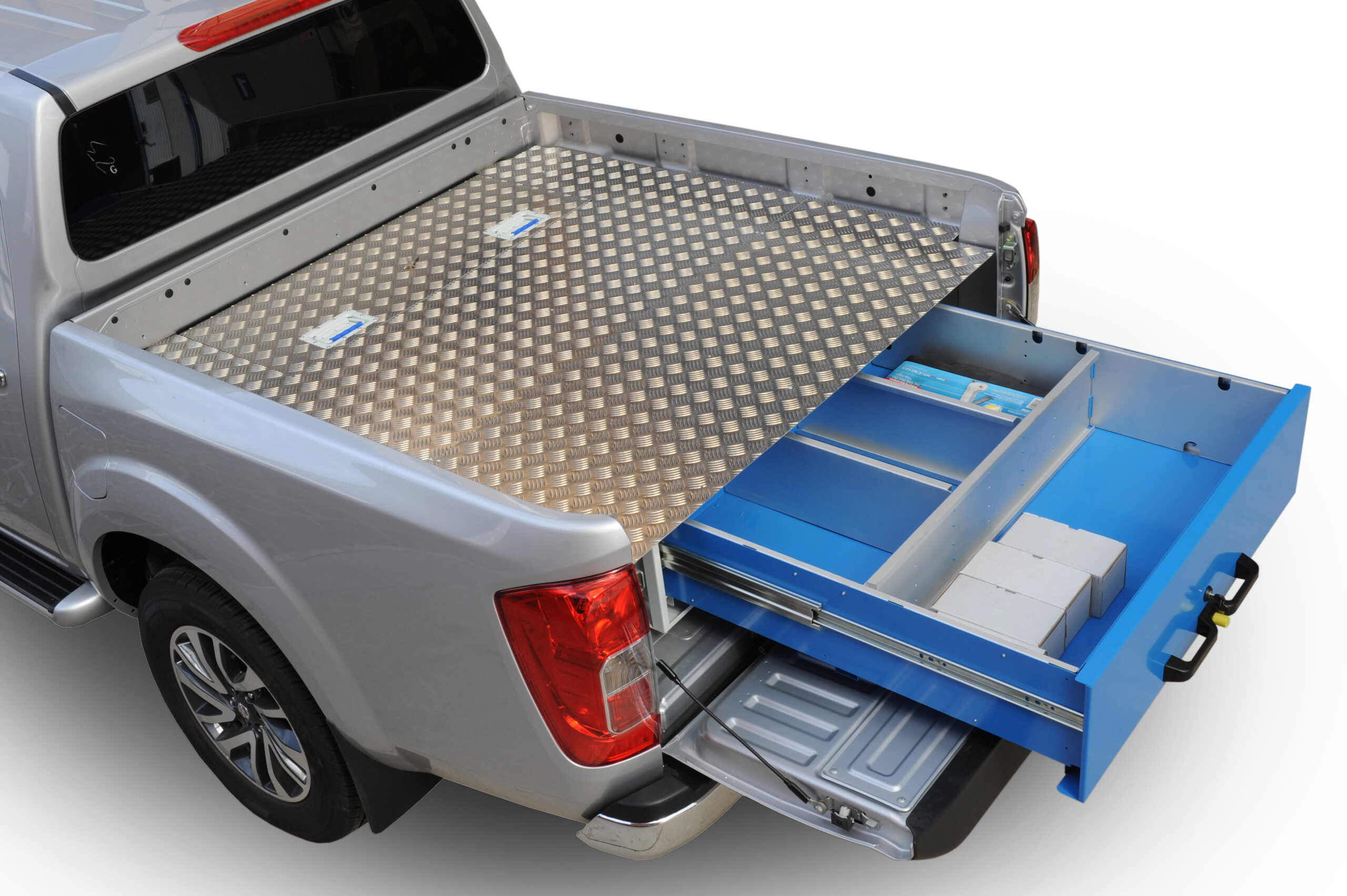 Aluminiumgolv och öppningsbar lådenhet Syncro System